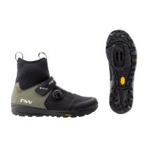 Zapatillas Northwave KINGROCK PLUS GTX Negro-Verde Forest 2023-24