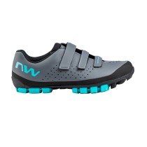 Zapatillas Northwave HAMMER WMN Gris Oscuro-Turquesa