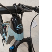 BICICLETAS EL�CTRICAS CORRATEC E-POWER RS 160 CX7 LTD TIJA TELESC�PICA AZUL-NEGRO-AMARILLO