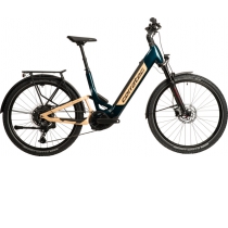 BICICLETA ELCTRICA CORRATECE-POWER MTC 100 WAVE CX6 PETROL-BEIG-ANTRACITA