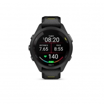 RELOJ GARMIN FORERUNNER 265 S MUSIC NEGRO/AMARILLO 42MM
