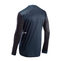 MAILLOT NORTHWAVE MANGA LARGA SHARP AZUL NEGRO