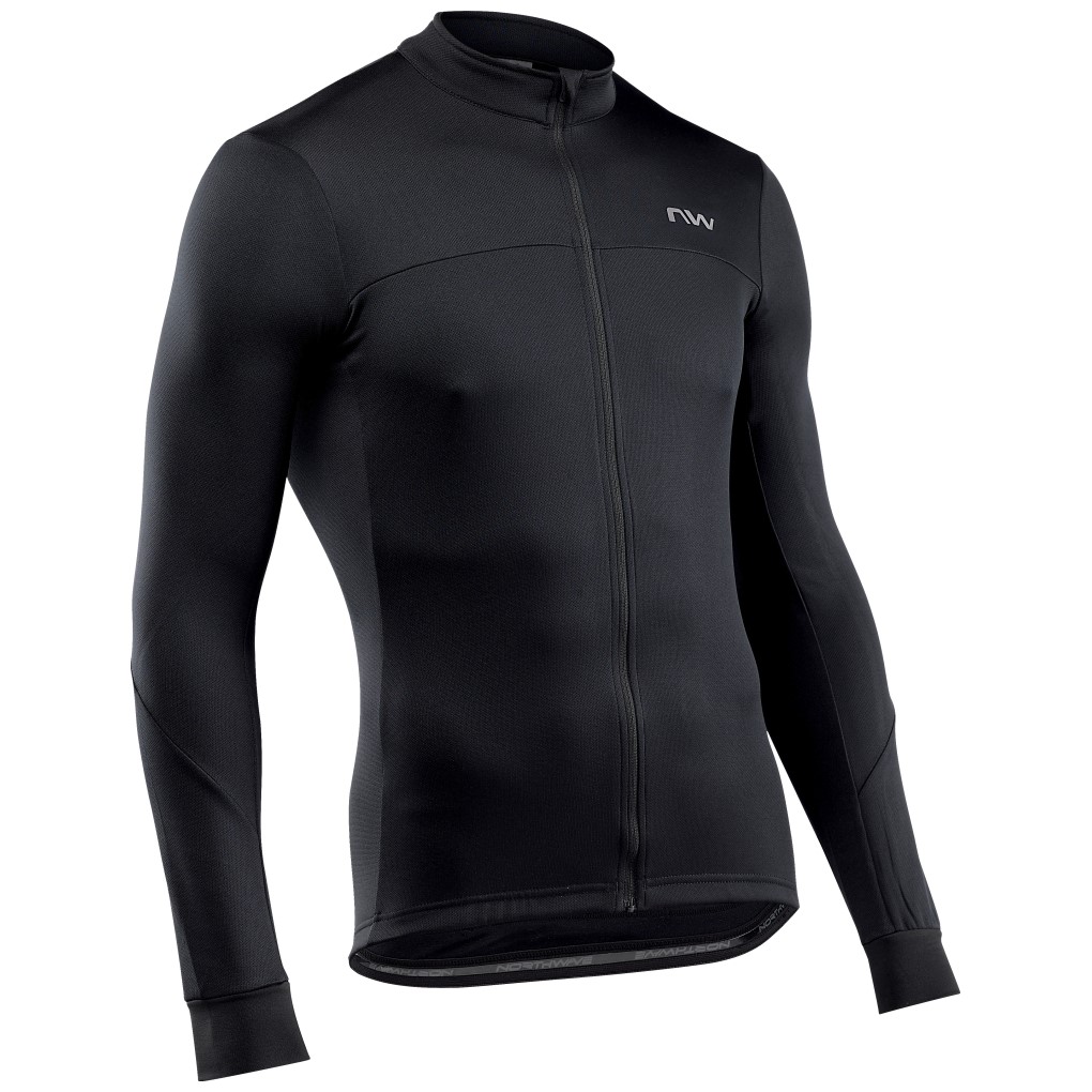 Maillot Northwave m/l FORCE 2 Crem. Negro 2024-25