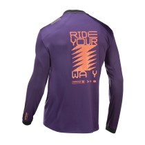 MAILLOT NORTHWAVE SHARP PRPURA-NARANJA 2024-25