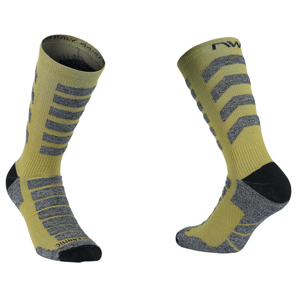 Calcet�n Alto Northwave HUSKY CERAMIC Verde Khaki