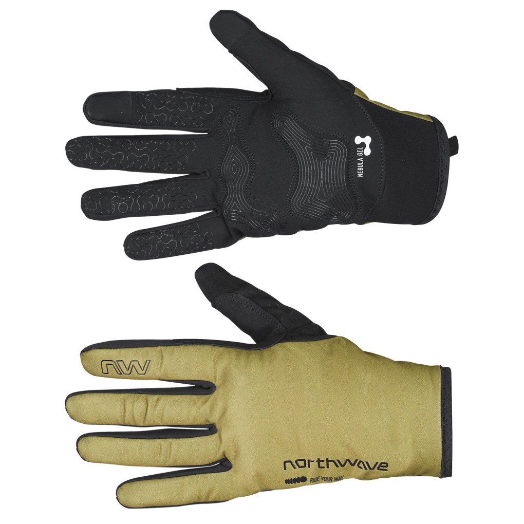 Guantes Northwave FAST PRO GEL WINTER Verde Khaki