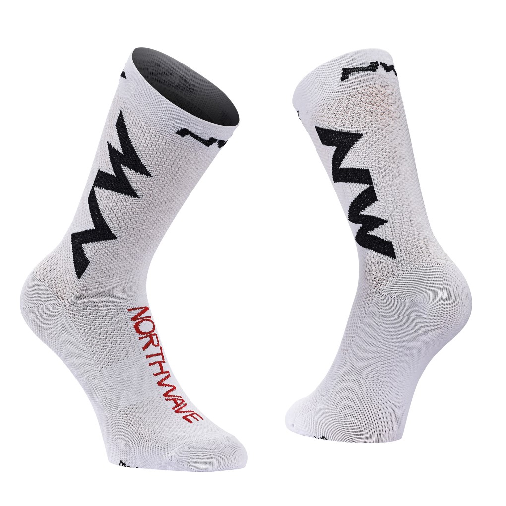 Calcetines EXTREME AIR Blanco-Negro-Rojo NORTHWAVE