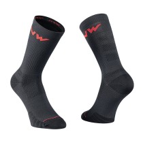 CALCETINES EXTREME PRO NEGRO-ROJO NORTHWAVE