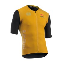 Maillot Northwave manga corta EXTREME EVO Ocre-Negro