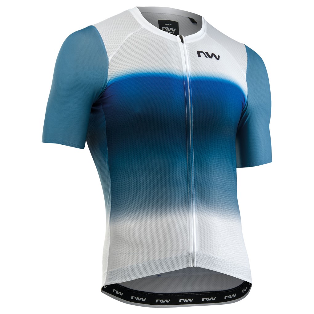 Maillot Northwave m/c BLADE AIR Blanco-Azul