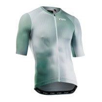 MAILLOT NORTHWAVE M/C BLADE BLANCO-VERDE SAGE