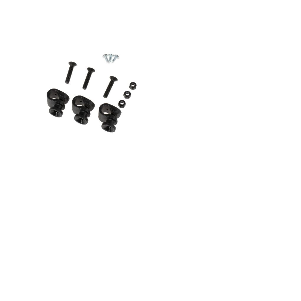 QL3.1 Abrazaderas Ortlieb montaje Quick Rack, L