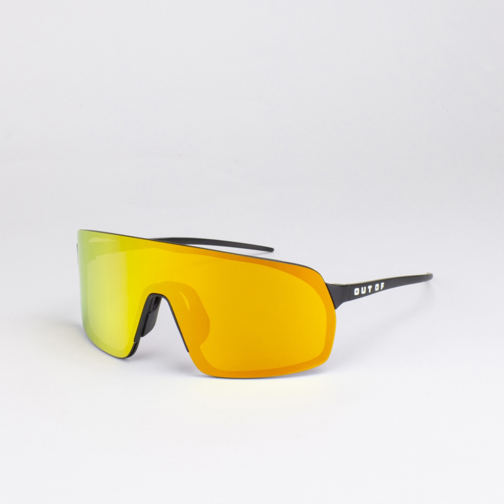 Gafas Deportivas Out Of Rams Logo Blanco Lente Gold24 MCI