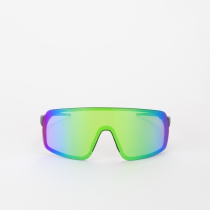 GAFAS DEPORTIVAS OUT OF RAMS ADAPTA LOGO NEGRO LENTE VERDE MCI