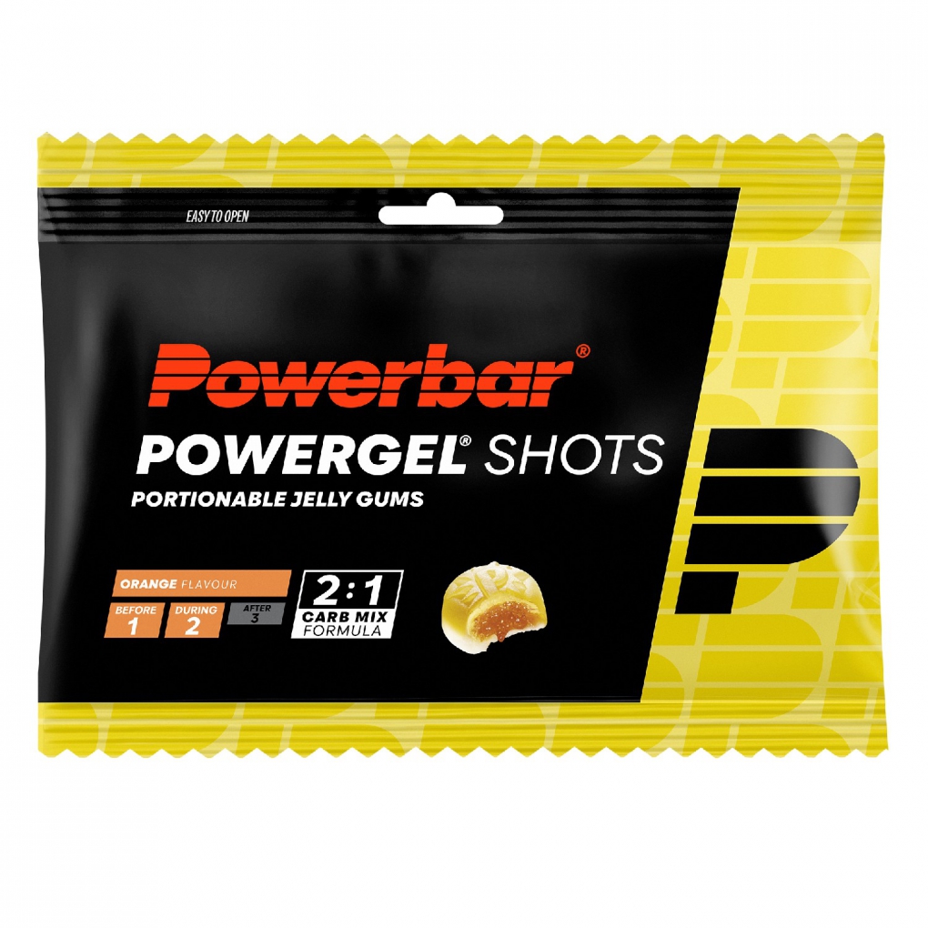 PowerBar PowerGel Shots Naranja 24 unidades