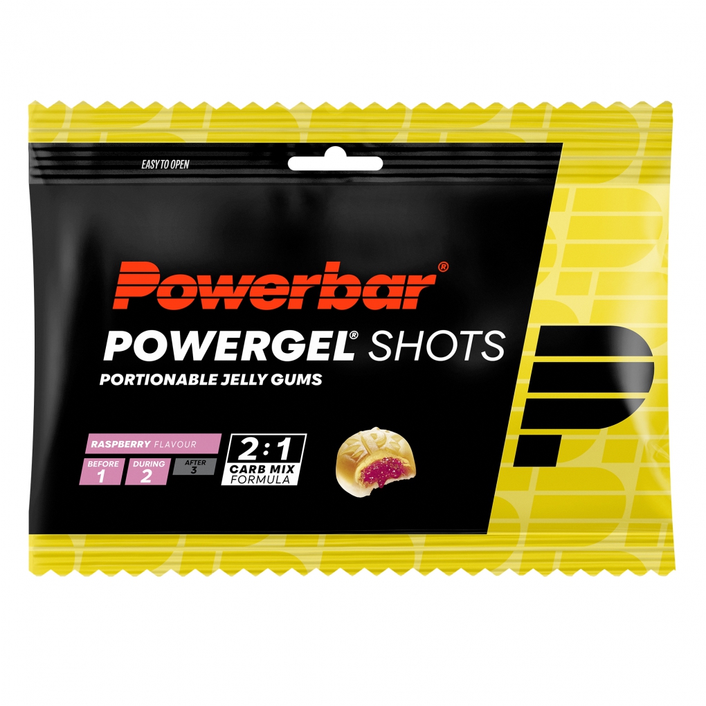 PowerBar PowerGel Shots Frambuesa 24 unidades