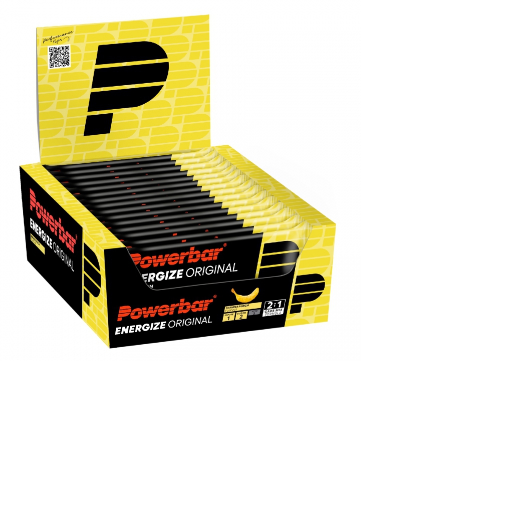 Barrita PowerBar Energize Original Banana Punch 15 unidades
