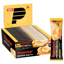 POWERBAR PROTEIN SOFT CORE CHOCOLATE BLANCO FRUTAS EX�TICAS 12U.
