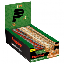 BARRES POWERBAR NATURAL ENERGY  DOUX SAL� 18 UNIT�S