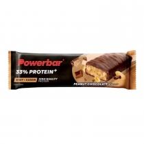 BarritaPowerBar ProteinPlus 33% Chocolate Cacahuete 10 unidades