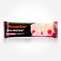 BARRESPOWERBAR PROTEINPLUS 33% VANILLE FRAMBOISE 10 UNITS