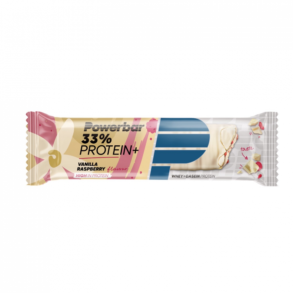 BarresPowerBar ProteinPlus 33% vanille framboise 1 Unit