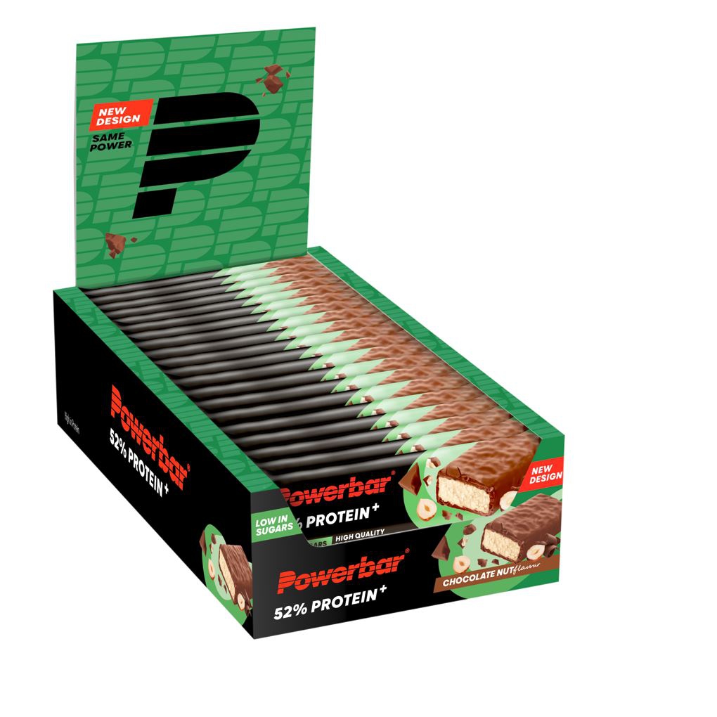 Barres PowerBar ProteinPlus 52% Chocolat 20 Unit�s