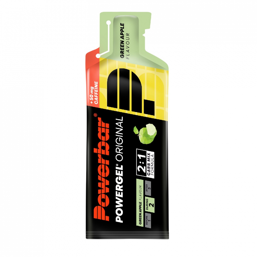 PowerBar PowerGel Manzana Verde Cafena 24 unidades