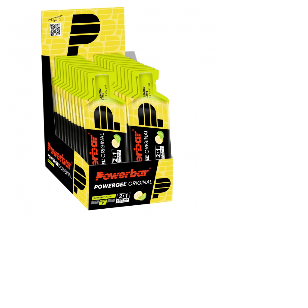 PowerBar PowerGel Lima Lim�n 24 unidades