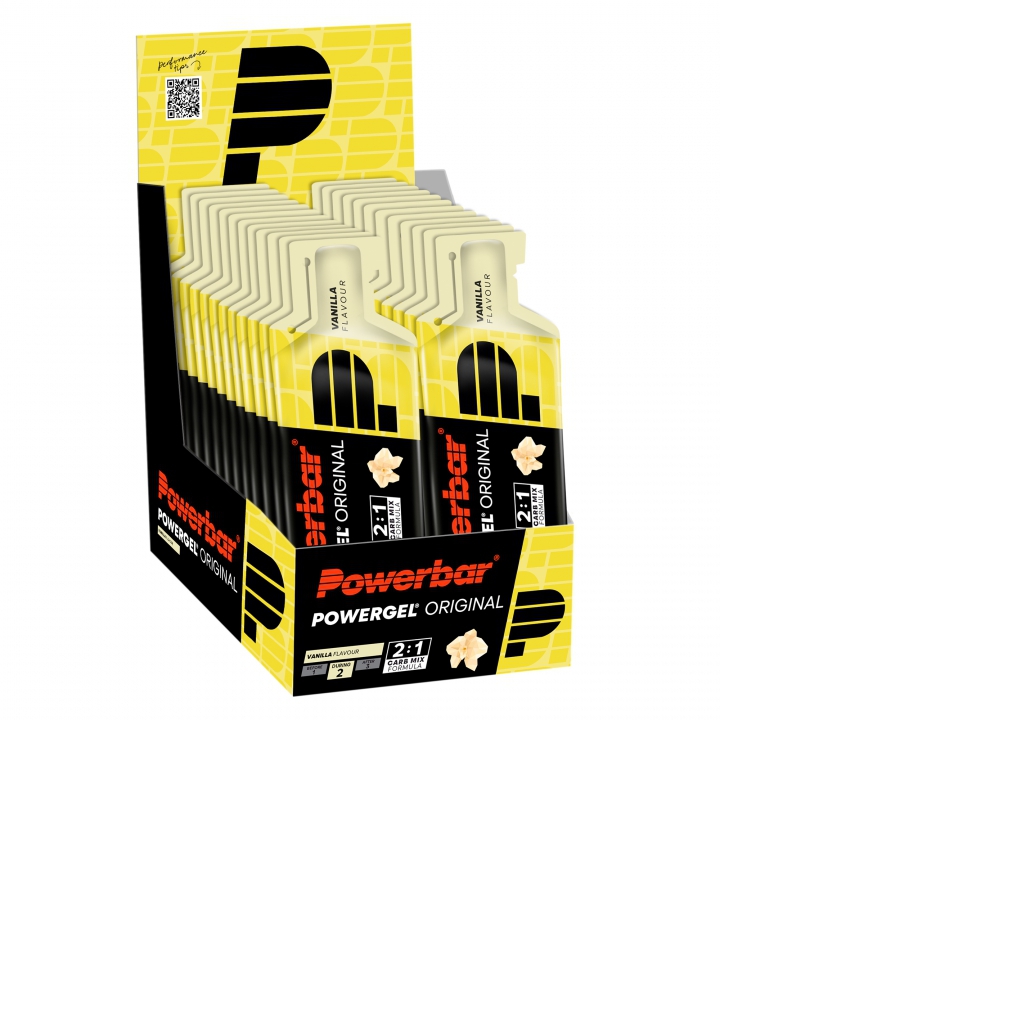 PowerBar PowerGel Vainilla 24 unidades