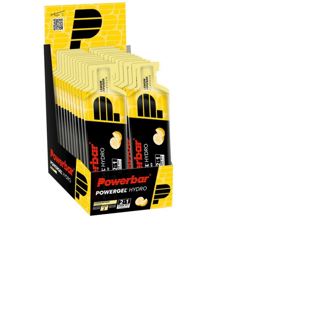 PowerBar PowerGel Hydro Lemon Infused 24 unidades