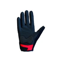 GUANTES ROECKL MOLTENO LARGO NEGRO-ROJO