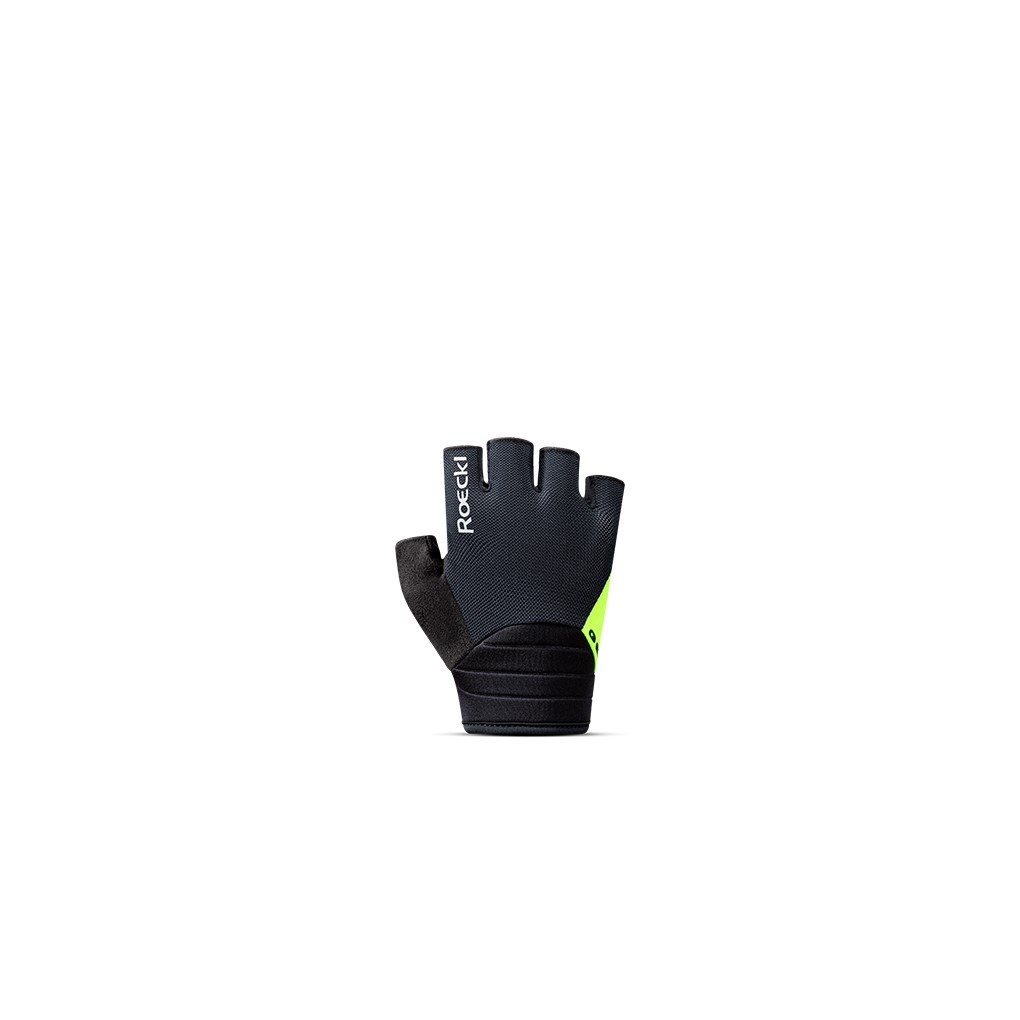 Guantes Roeckl Itamos 3 High Performance Negro-Amarillo Fluo