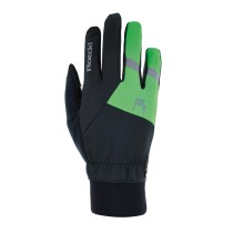 Guante Roeckl Rofan 2 Windproof Negro-Verde