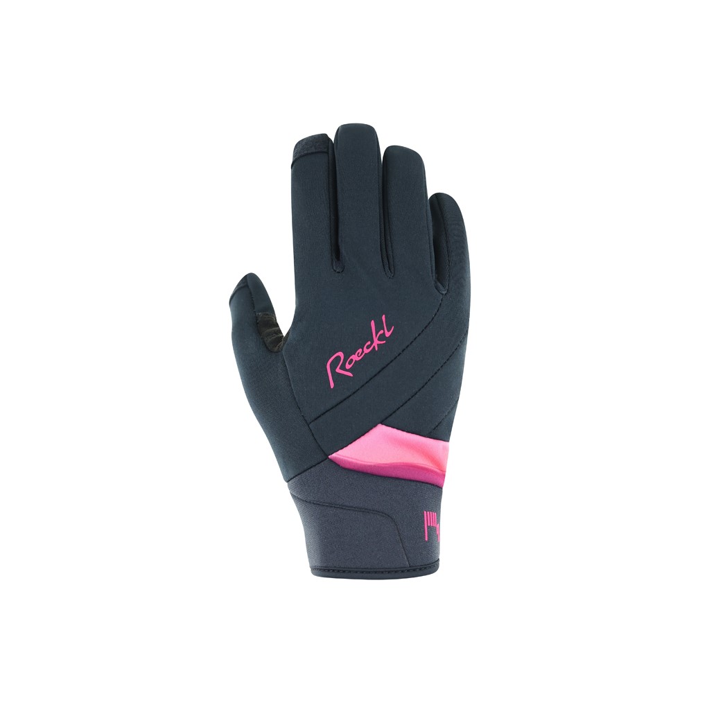 Guante Roeckl Waldau 2 Ladies Negro-Rosa