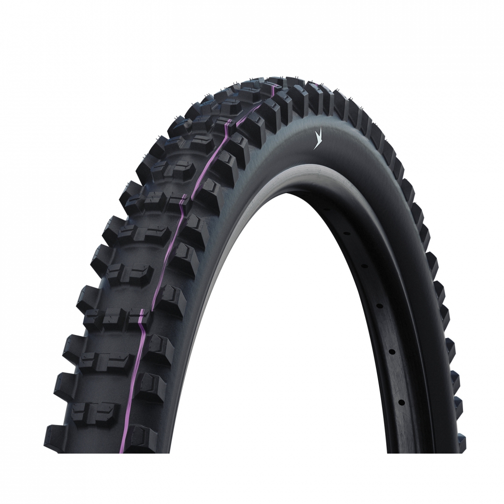 Cubierta Schwalbe SHREDDA REAR Evo, GRAVITY PRO, TLR 27.5x2.50 Negro