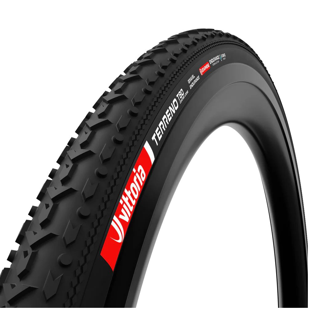 Cubierta Gravel Endurance. Terreno T80 coarse loose Gravel 700x40 TLR Hookless Negro